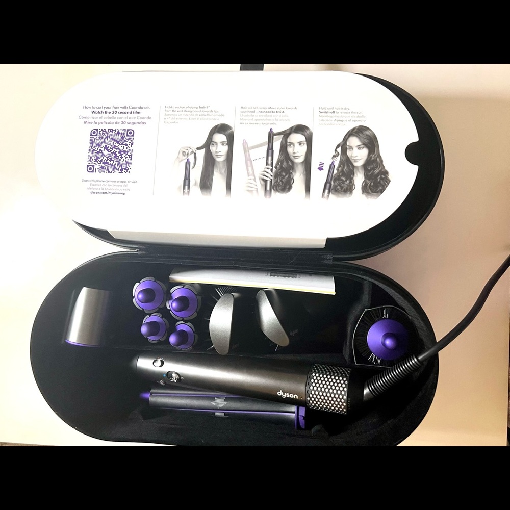 Dyson Airwrap Complete with EXTRA LONG 1.2" and 1.6" BARRELS